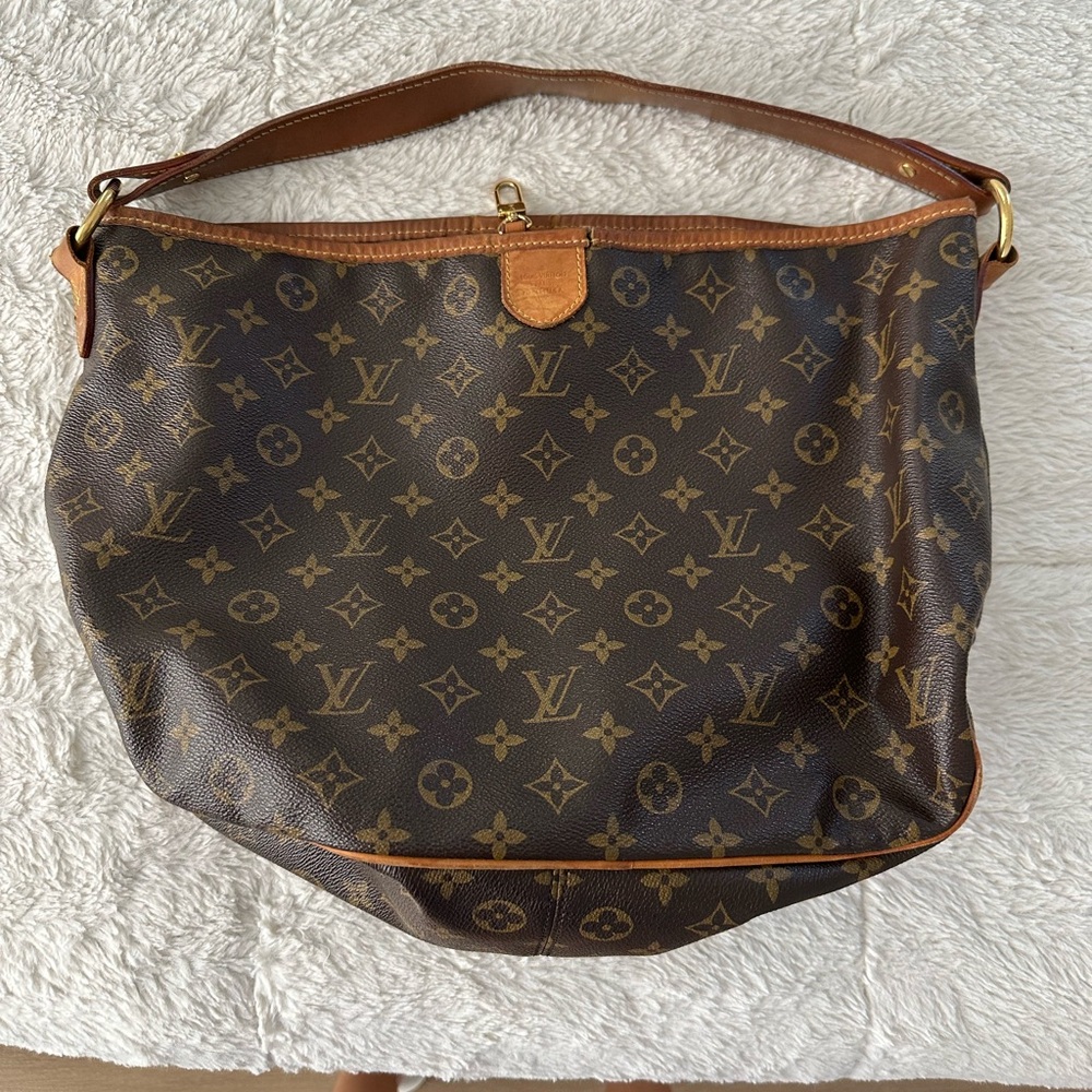 Louis Vuitton Delightful Pre-Owned Shoulder Bag with Dustbag and Box
